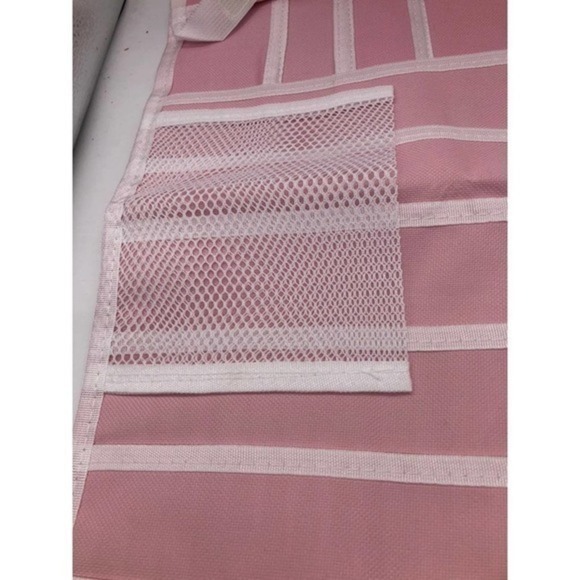 Multi-Pocket Hanging Book Bag Pink - Picture 6 of 8